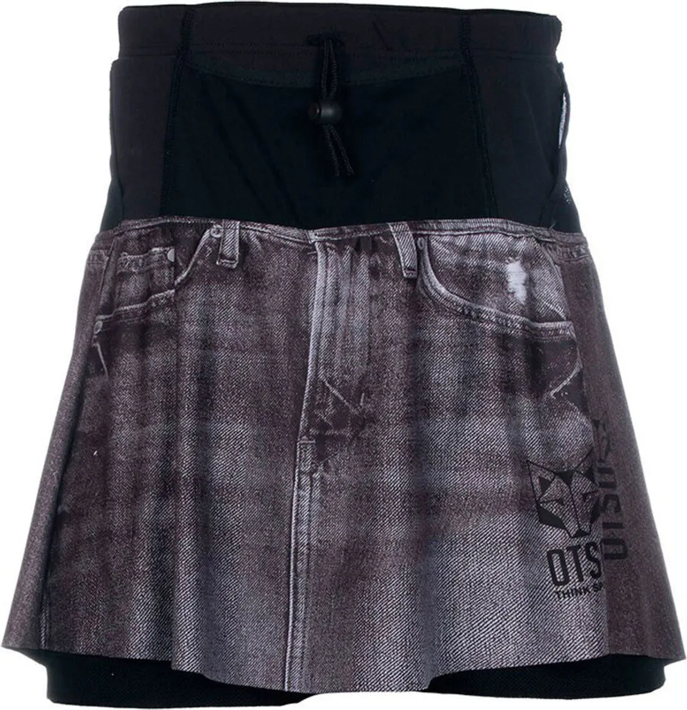 Jupe Sport Noir XS Femme Otso pour Trail et Course à Pied Longue Distance