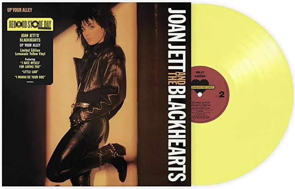 Disque Vinyle Couleur Joan Jett Up Your Alley Album Rock Collector RSD