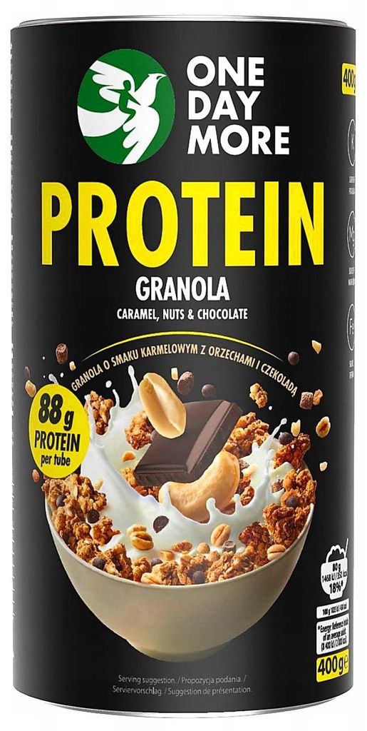OneDayMore | Protein Granola Karamell Nüsse Schokolade ohne Produktbild 