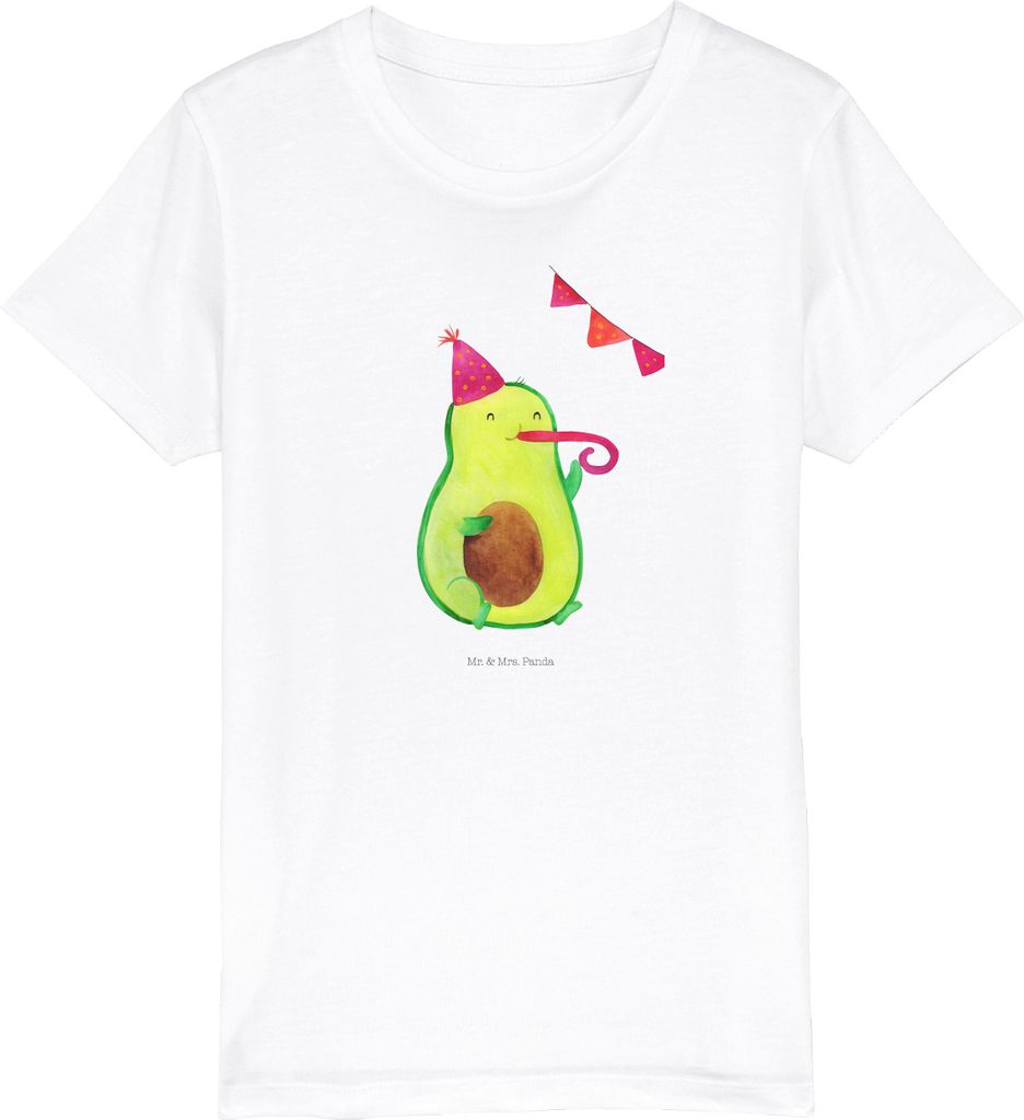 Mr. & Mrs. Panda Kleinkinder T-Shirt Avocado Feier 7-8 Produktbild 