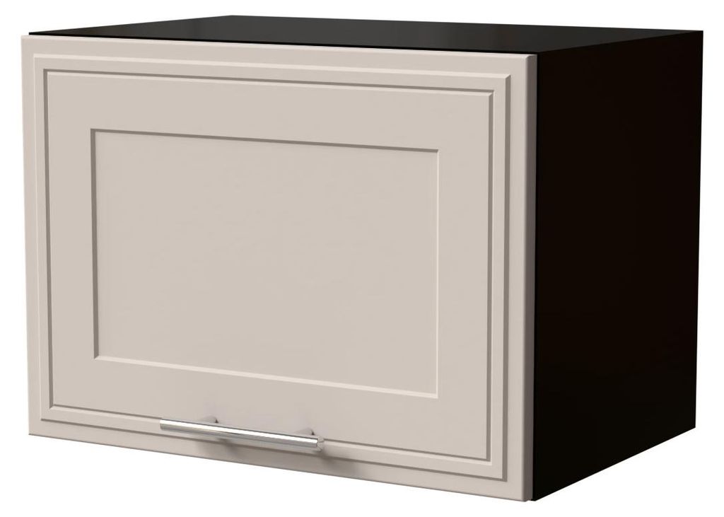 Küchenklapphängeschrank SALO 50x36cm matt Farbe wählbar (SL-W4B/50) kaschmir matt schwarz