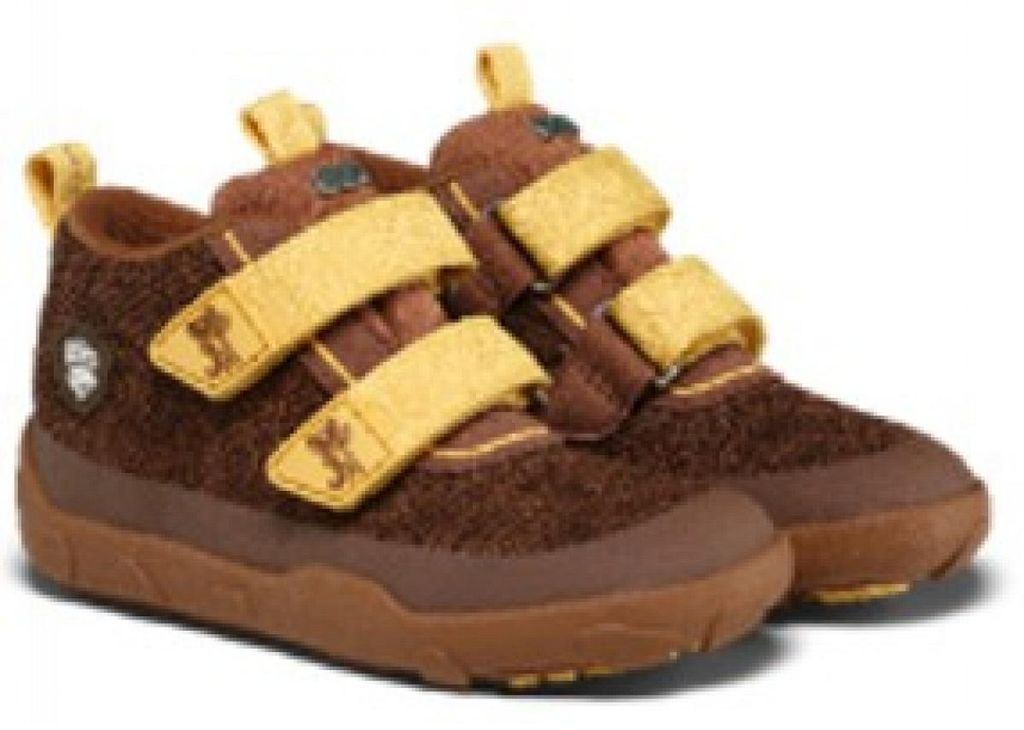 Affenzahn, wełniane buty "Happy Tiger" w kolorze brązowym Zdjęcie produktu 