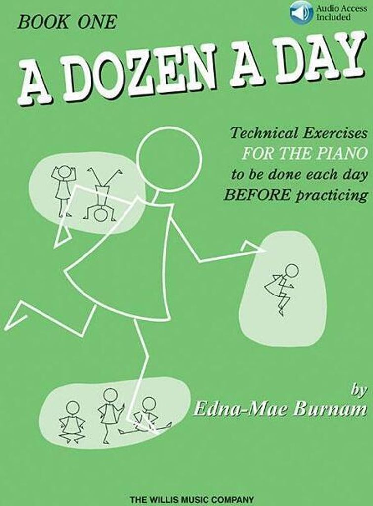 A Dozen a Day - Book 1 (Book/Online Audio)