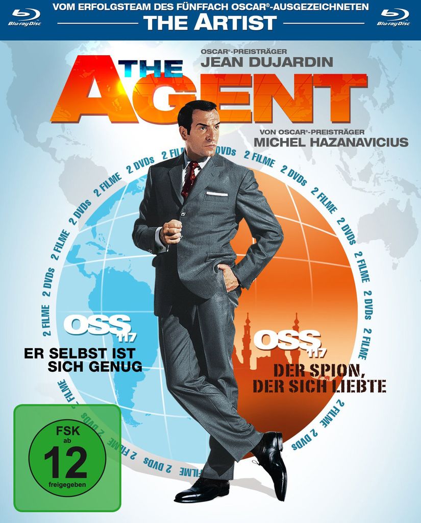 The Agent - OSS 117, Teil 1 & 2 (2 Blu-rays)