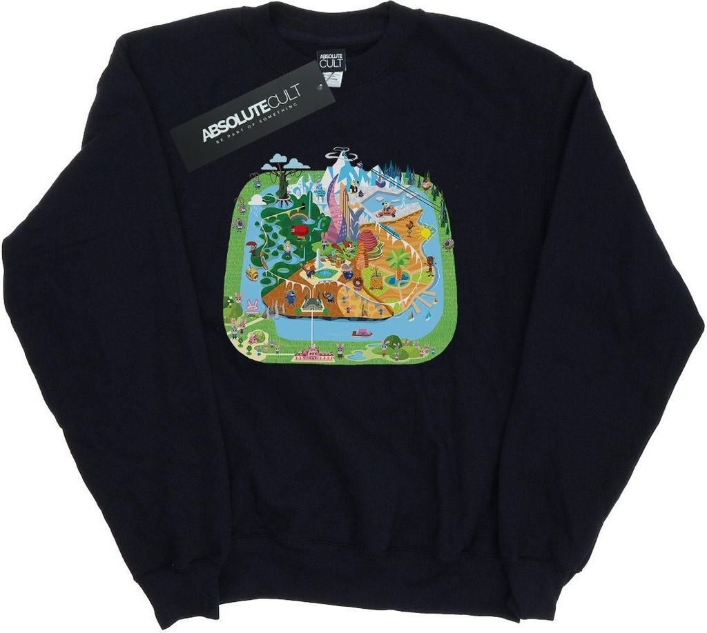 Disney - "Zootropolis" Sweatshirt für Damen BI12210 (L) (Schwarz)