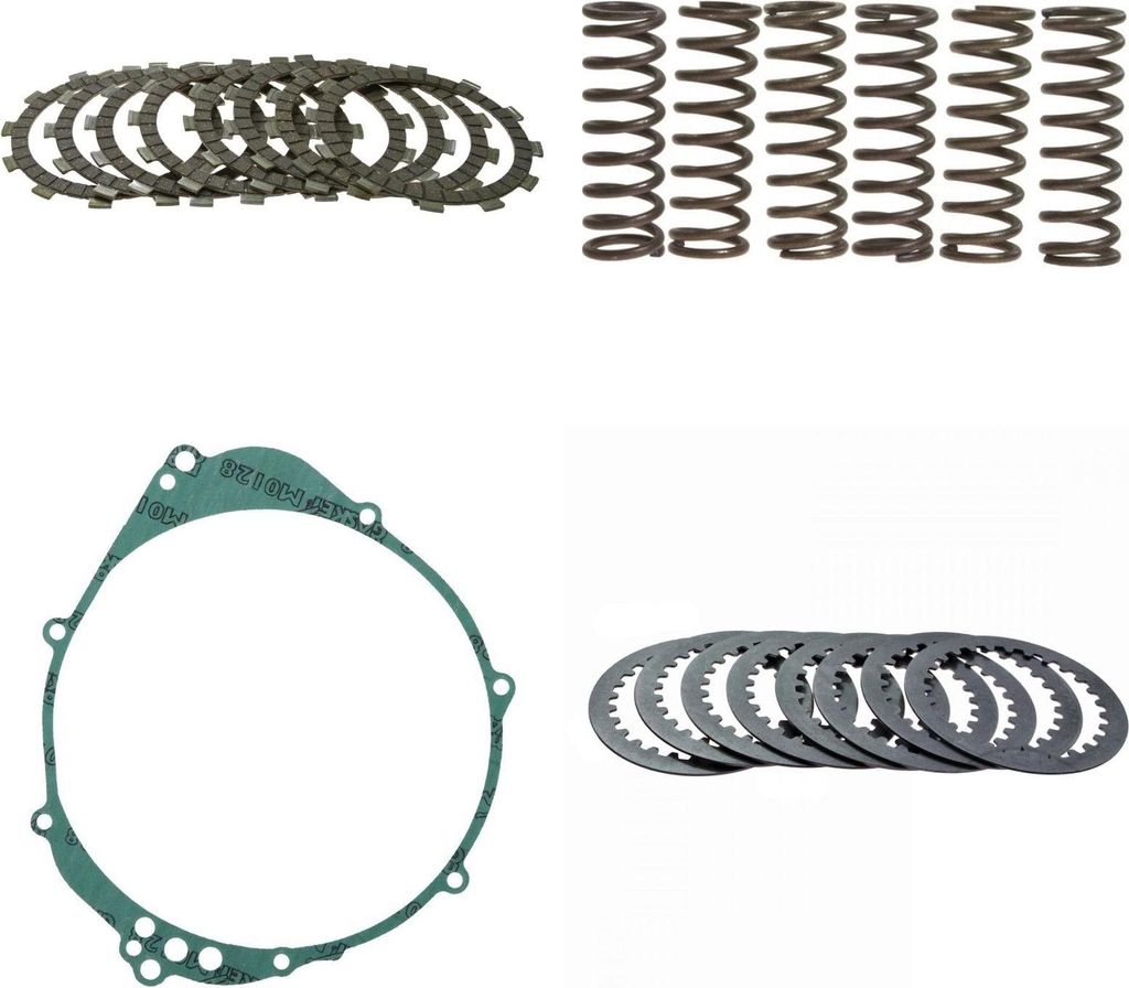 Kupplung komplett Lamellen Federn Dichtung Scheiben für Yamaha FZS 1000 Fazer Baujahr 2001-2005 von pamoto - Neu
