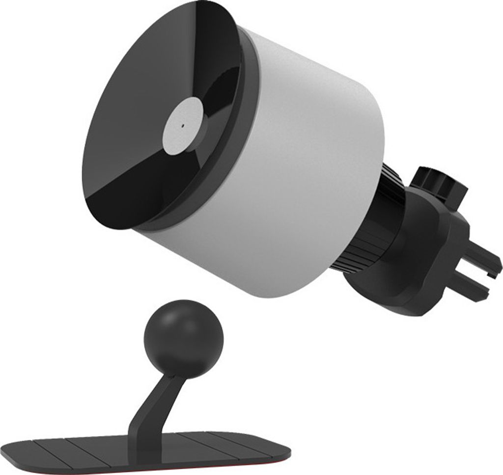 Vakuum Suction Cup Auto Telefon Halter Air Vent Mount Smartphone Halterung für Fahrzeug Silber
