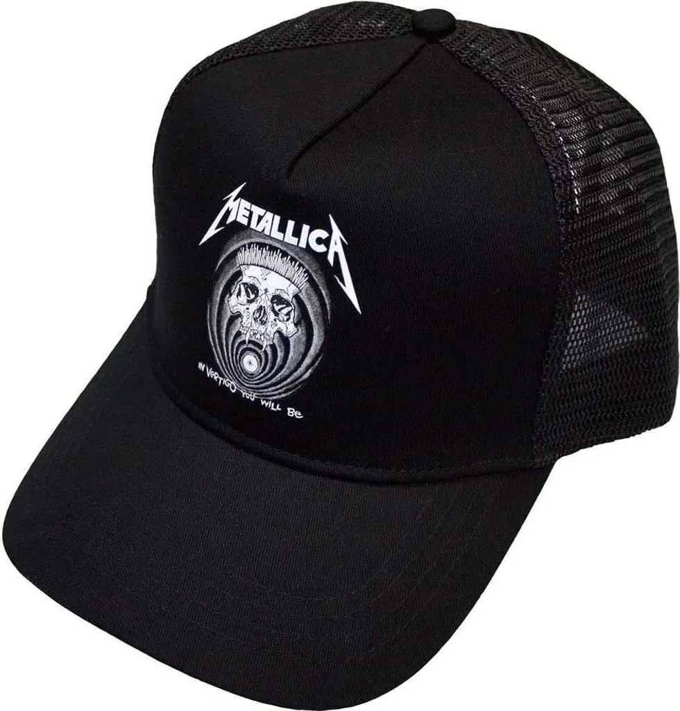 Casquette Metallica In Vertigo Cap Noir - Headwear Officiel Rock & Roll