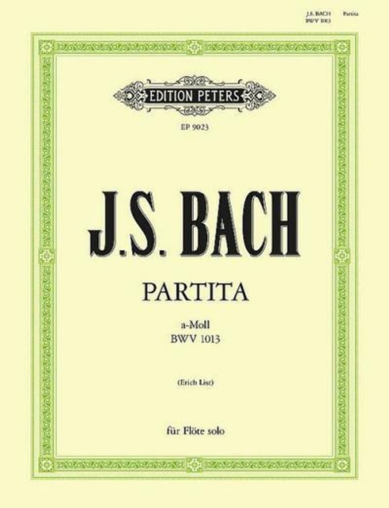 Partita in a Minor (Sonata) Bwv 1013