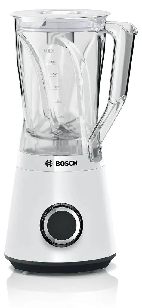 Blender Bosch pour Smoothies et Glace Pilée - Mixeur 1200W Série 4 Blanc