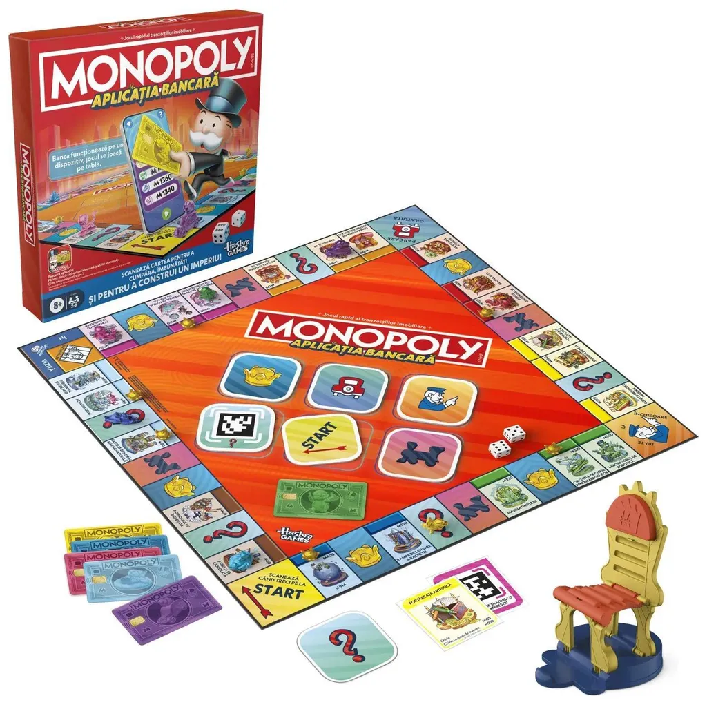 Monopoly Application Bancaire RO - Jeu de Société Classique Électronique - 7