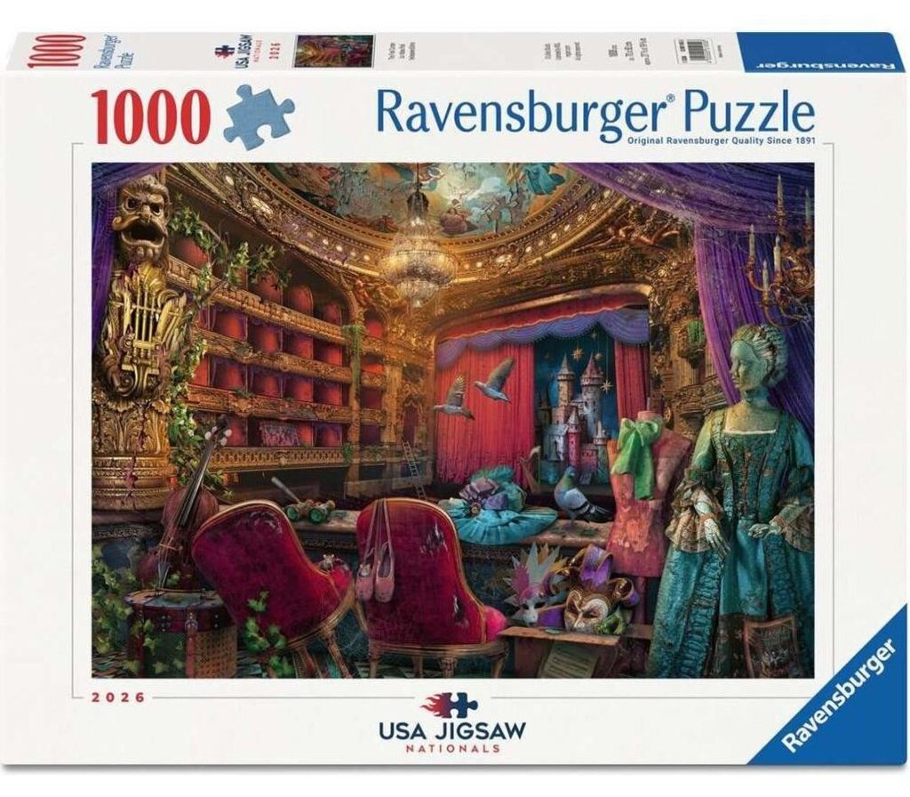 RAVENSBURGER Puzzle USA Jigsaw Nationals: Poslední opona 1000 dílků