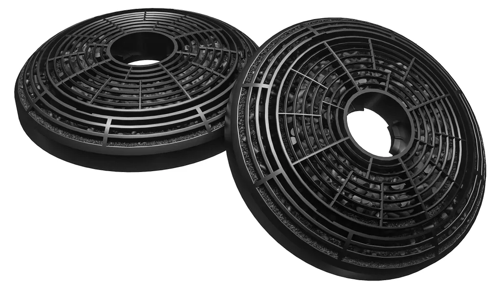 Lot de 4 Filtres à Charbon pour Hotte Aspirante CIARRA Modèle CBCF002X2