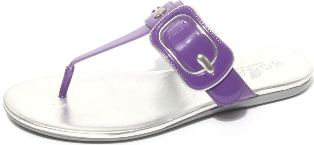 B0632 infradito HOGAN VALENCIA scarpa donna viola shoes women