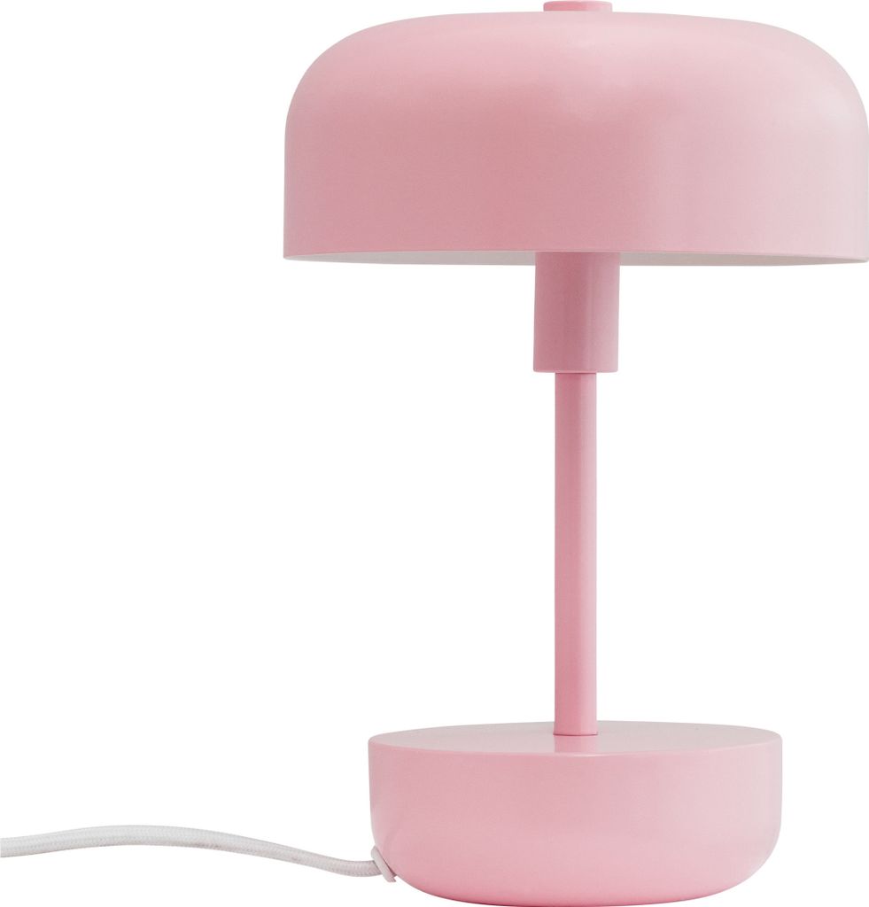 Tischlampe, Tischleuchte, Nachttischlampe, Schreibtischlampe, LED Leselampe, Haipot rosa