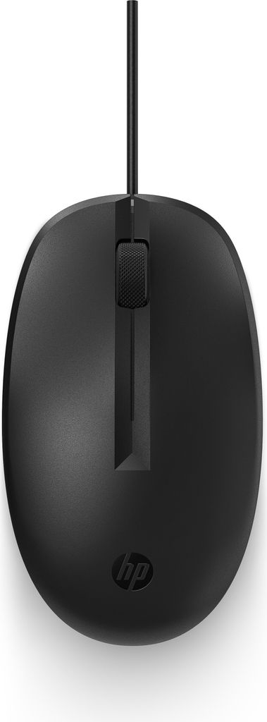 HP Maus 125 Kabelgebunden USB-A 3-Tasten Schwarz Image du produit 