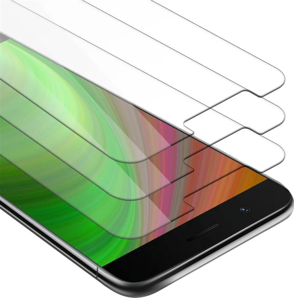 Set 3 Pellicole OnePlus 5 Cadorabo - Vetro Temperato Trasparente