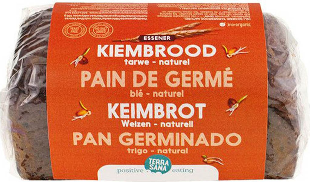 KEIMBROT WEIZEN NATURELL 400 g - TERRASANA
