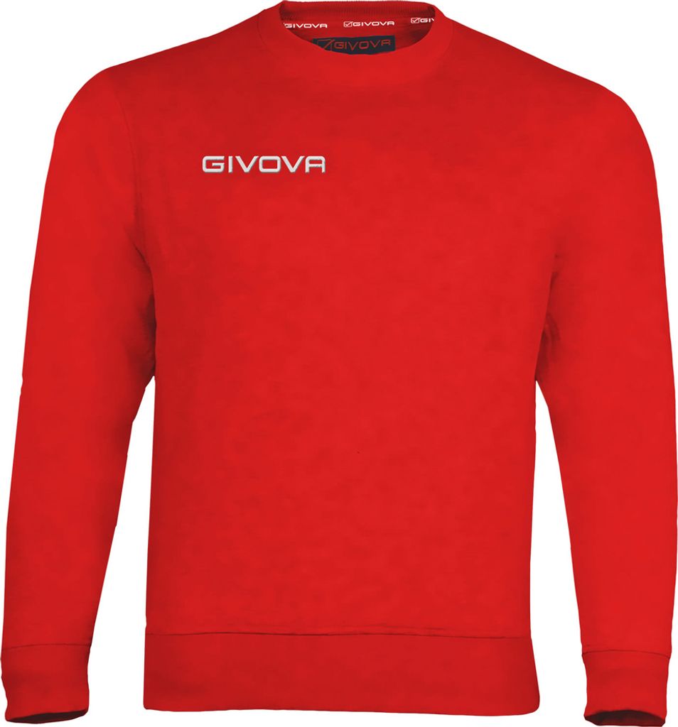 XL rot|Givova Girocollo Herren Trainings Sweatshirt MA025-0012