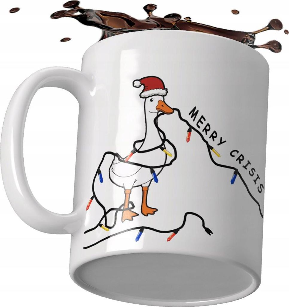 Weihnachtstasse mit Gans Pipa - ein lustiges Geschenk mit witzigem Aufdruck