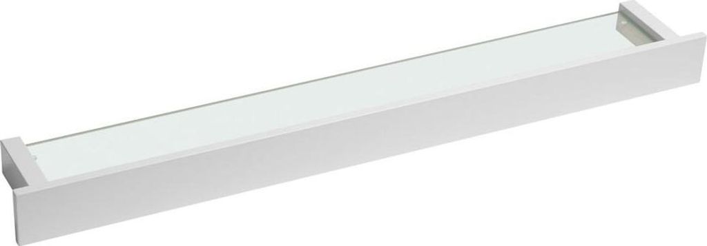 PATRON Glasablage 78cm, weiß