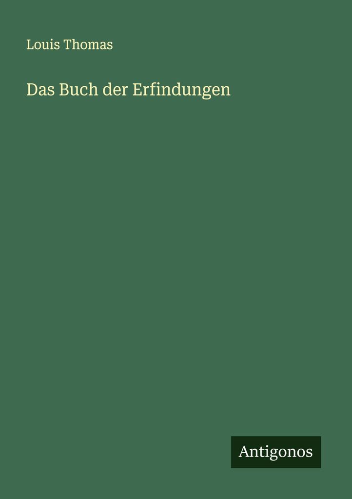 Das Buch der Erfindungen