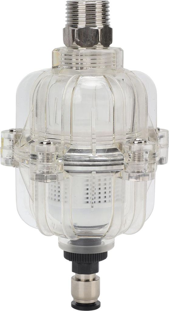 AD400 Transparenter Luftkompressorfilter 1/2 Zoll öl-Wasser-Abscheider Automatisches Ablassventil 0,3–1,2 MPa