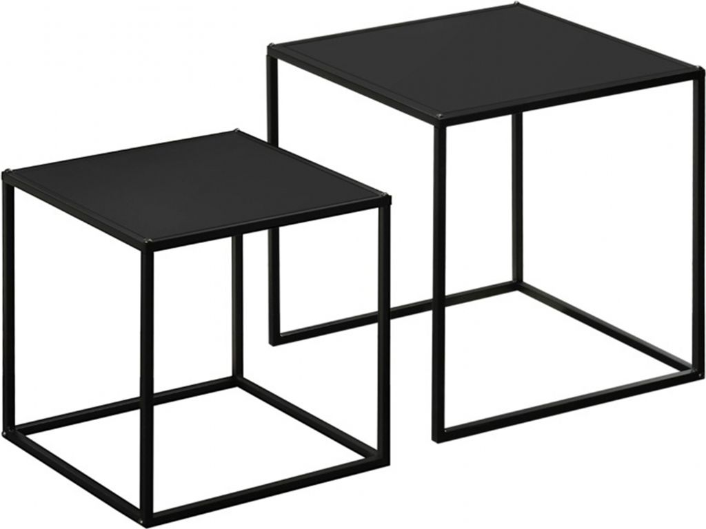 Couchtische 839-563V00BK, Couchtisch, Klapptisch, 2er-Set, Produktbild 