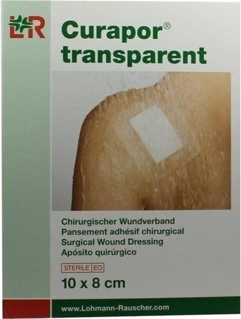 CURAPOR Wundverband steril transparent 8x10 cm Produktbild 