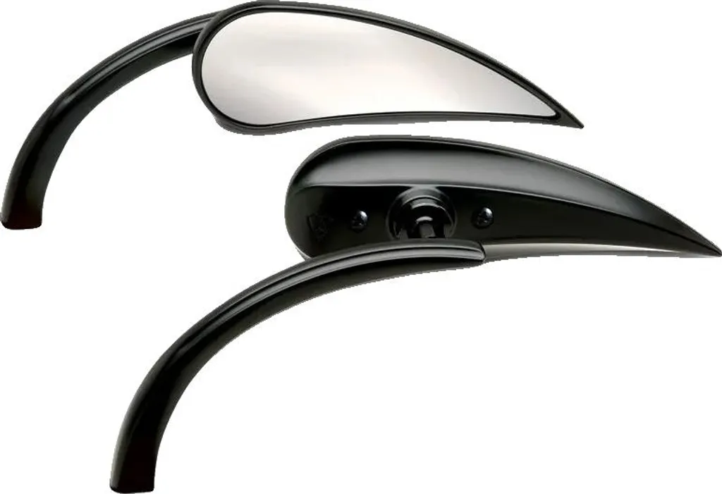 Rétroviseur universel anti-vibration chrome pour remplacer un miroir