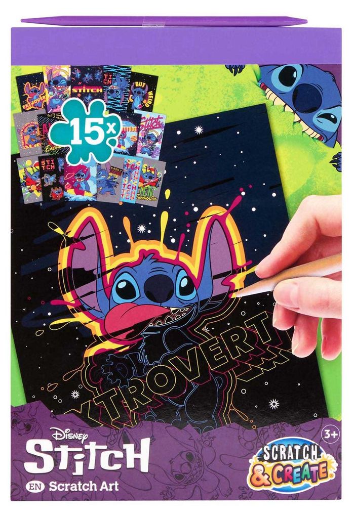 Disney Stitch - Kratzblock - A5
