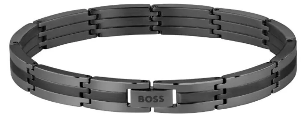 Bracelet Brooks 1580804 en acier inoxydable noir mat - Finition premium