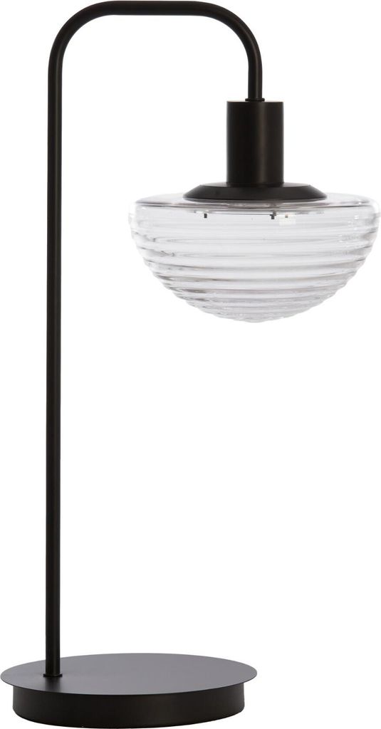 Light & Living - tischlampe - Baylie - schwarz - metall - schreibtischlampe - E27 - 1891112