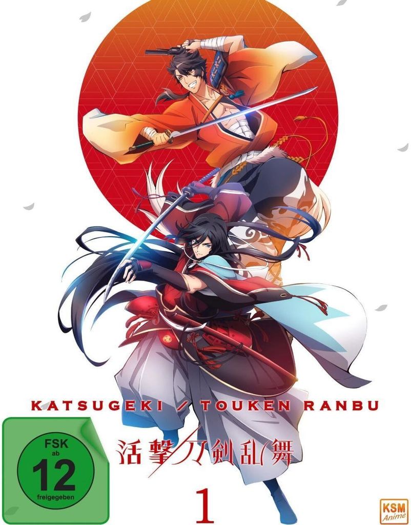 Katsugeki Touken Ranbu - Vol. 1 (BR) LE Min: 92DDWS Ep.: 01-04 1000Stk