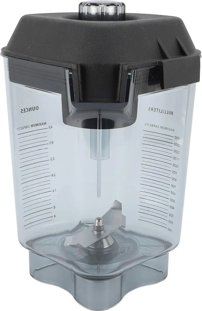 Bol de Mixage 48oz Incassable et Pales Inox pour Broyage de Précision