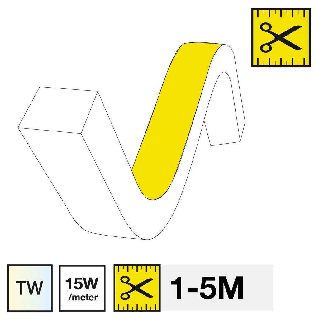Néon LED SLC TOP TW 762 lm IP67 Étanche avec Température de Couleur