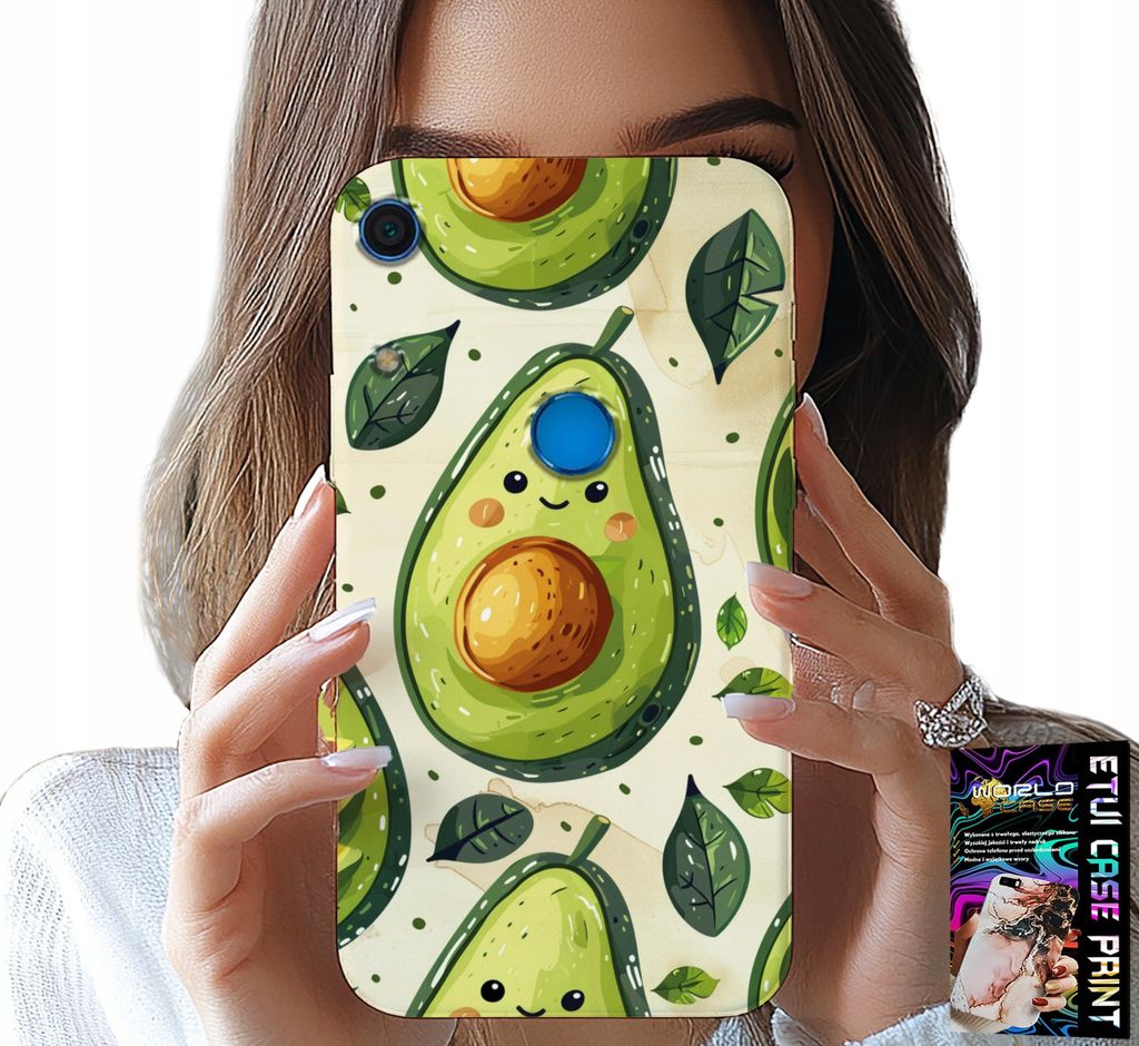 Fall Für Huawei Y6S - Süss Lächelnd Avocado Fall