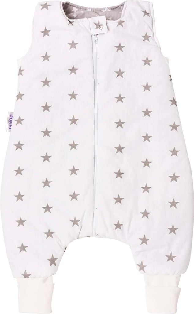 Grey Stars - Babyschlafsack - isoliert mit Beinen