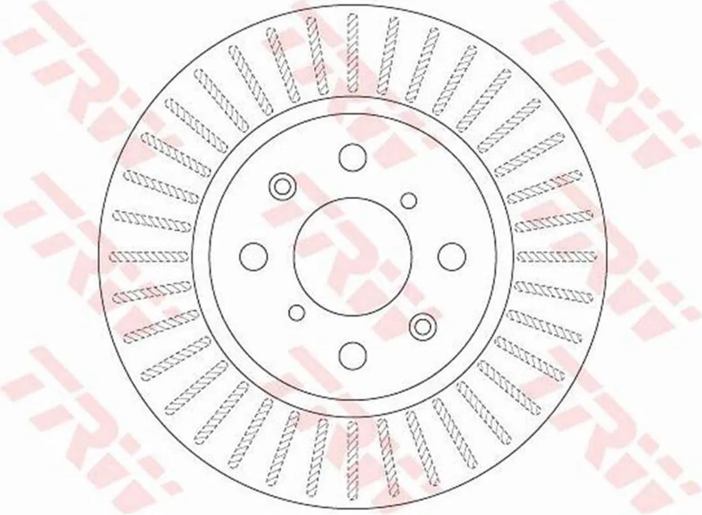 Éliminez les Vibrations : Disques de Frein 256mm TRW pour Suzuki Swift IV