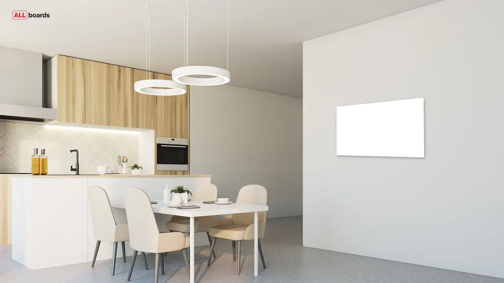 Lavagna Magnetica Bianca 90x60 MetalBoards | Acciaio con Accessori - 14