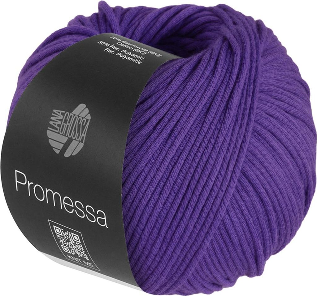 Lana Grossa - Promessa 0034 dunkelviolett Produktbild 