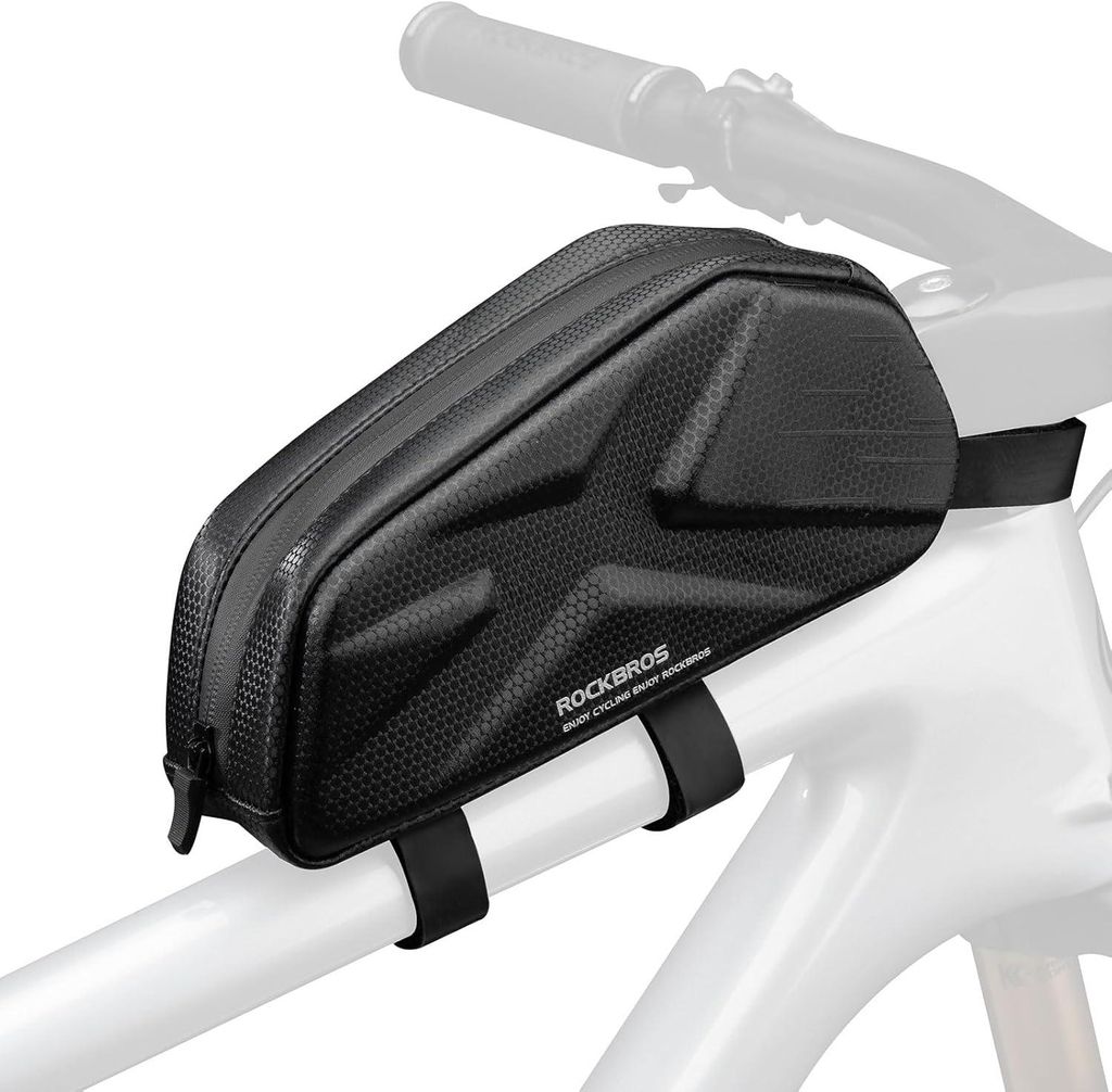 ROCKBROS Rahmentasche Fahrradtasche für Fahrradrahmen Oberrohrtasche bis 6,8'' MTB 1,4L