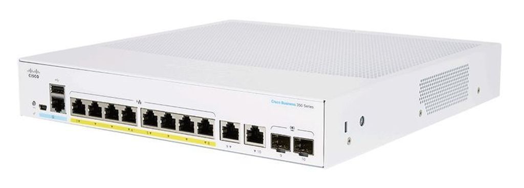 Cisco CBS250, Managed, L3, Gigabit Ethernet (10/100/1000), Produktbild 