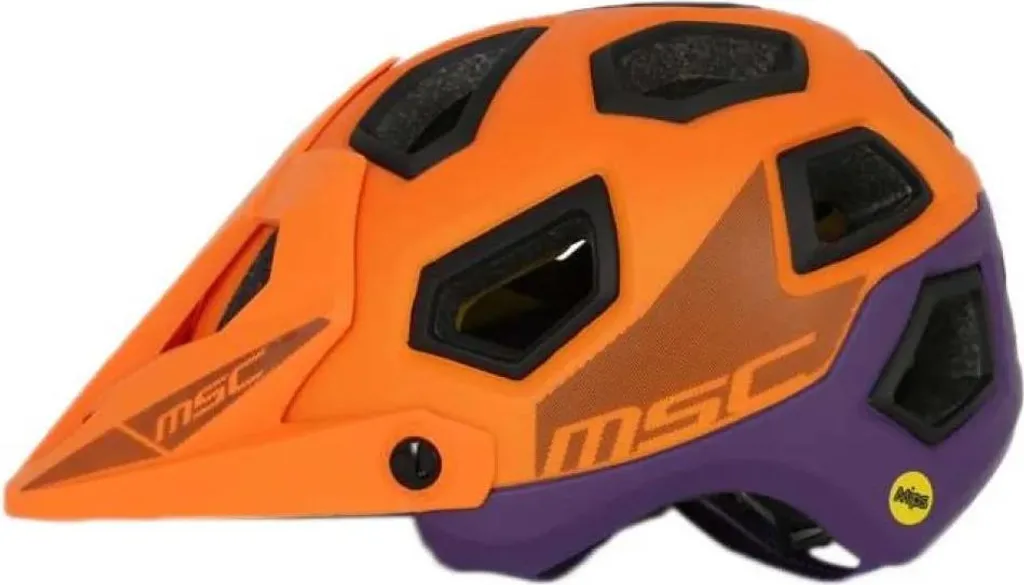 Casque VTT Msc Enduro Mips Orange M - Protection intégrale haute sécurité