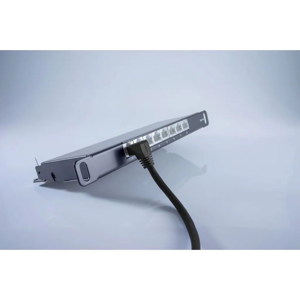 Câble réseau Cat 6 blindage S/FTP noir BASIC-S haute performance cuivre - 4