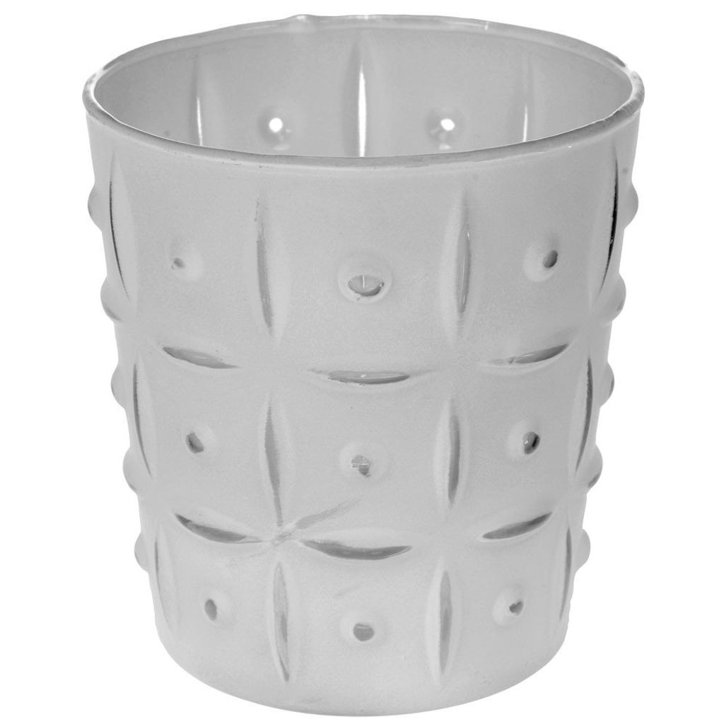 Dekorative Glaslaterne, Kerzenhalter,Windlichthalter - Blumen