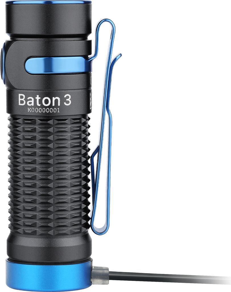 O-LIGHT OLIGHT BATON 3 TASCHENLAMPE BLK 1200lm dosah světla Obrázek produktu 