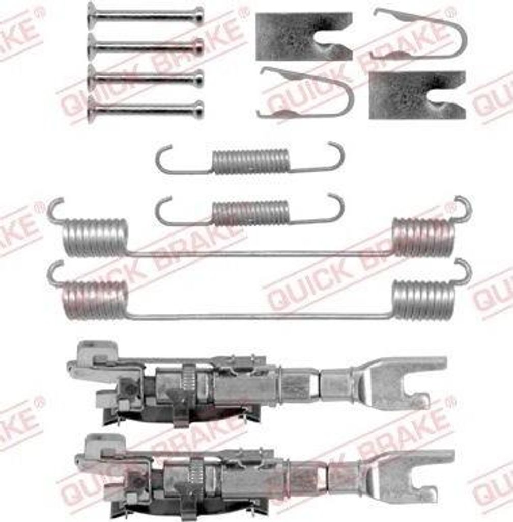 QUICK BRAKE Zubehörsatz Bremsbacken Zubehörsatz Bremsbacken Produktbild 
