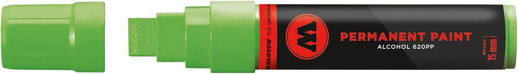 Molotow Marker Permanent Paint 620PP Alcohol, 15 mm, cremegrün