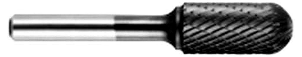 Fräser HFC Walzenrundform für Stahl 10x20 mm mit 6 mm Schaft | TiAlN-beschichtet | 8,9x1,6x1,3 cm